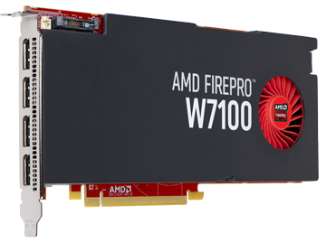  AMD FirePro W7100
