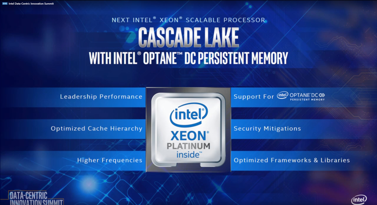 Новые возможности процессоров Intel Xeon Scalable 2-го поколения (Cascade Lake)